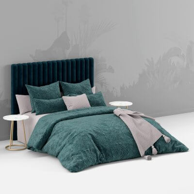 Bedding Adairs Australia with Pillow and Side Table