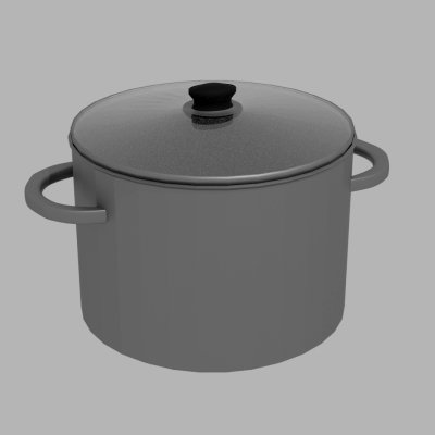 Low Poly Pot with Top by Tyuris99