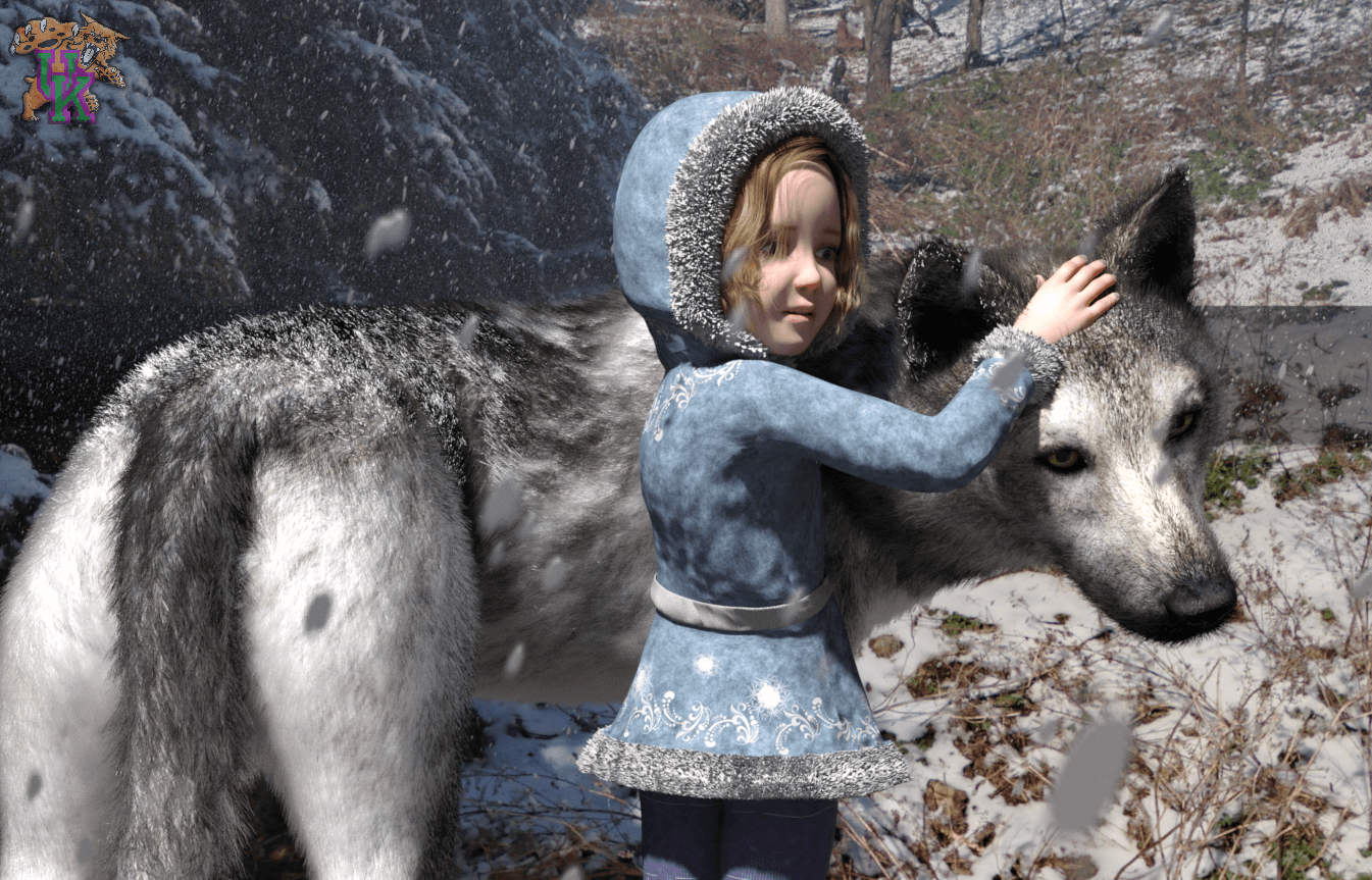 An unusual friendship... 3D Render, Digital Art by UdoK