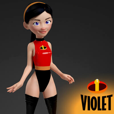 Violet for Genesis 8 Female