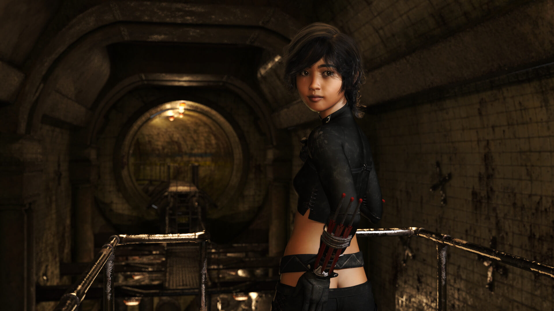 Assassin 3D Render, Digital Art by UHF