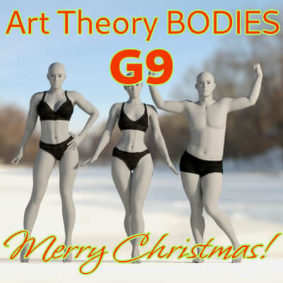Art Theory Body Morphs for G9 - Christmas Freebie