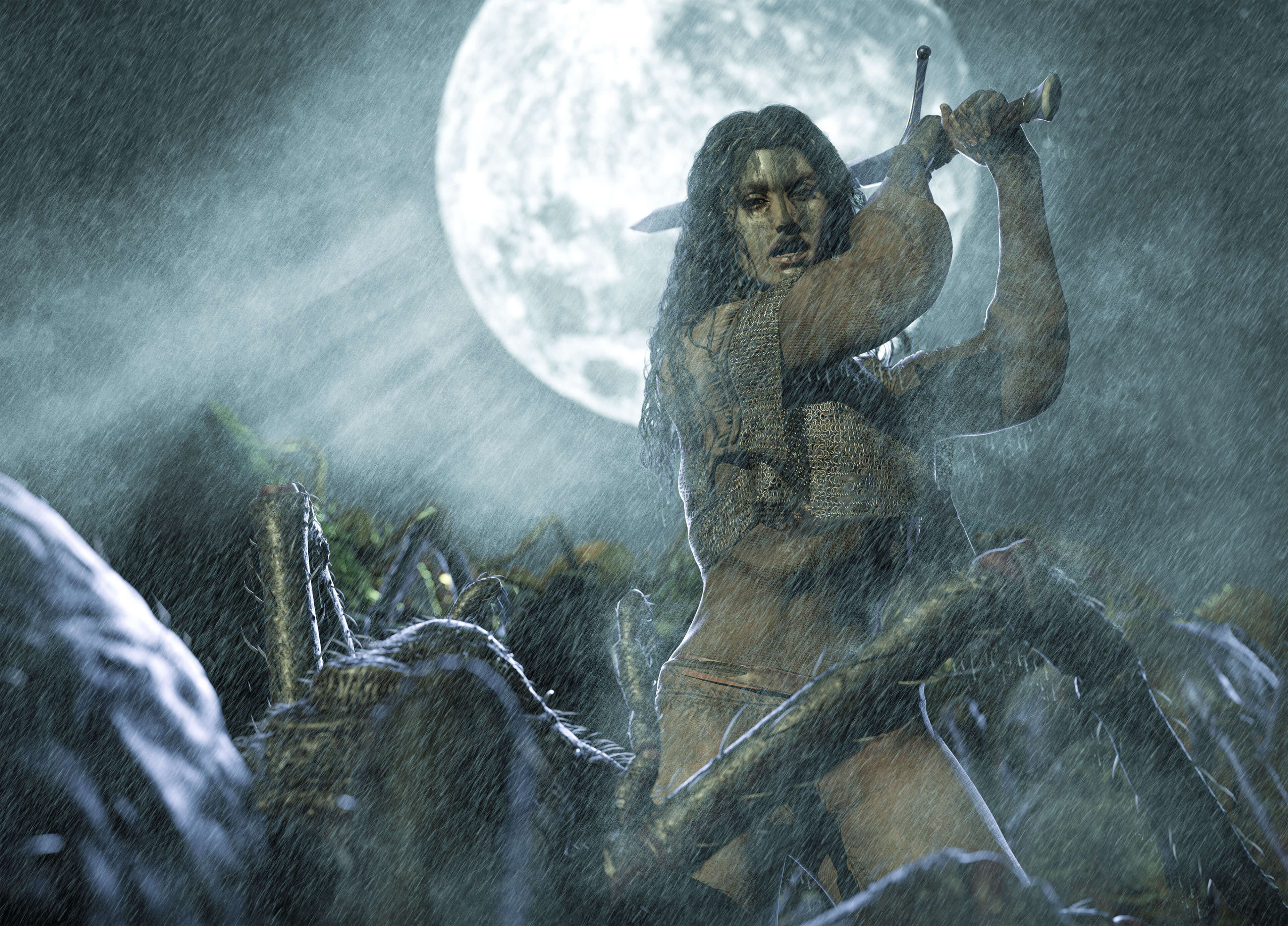 Ermine for G9 - Free Daz Content by undeadcrabb