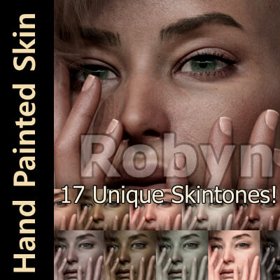 Hand Painted Skin - Robyn for G9