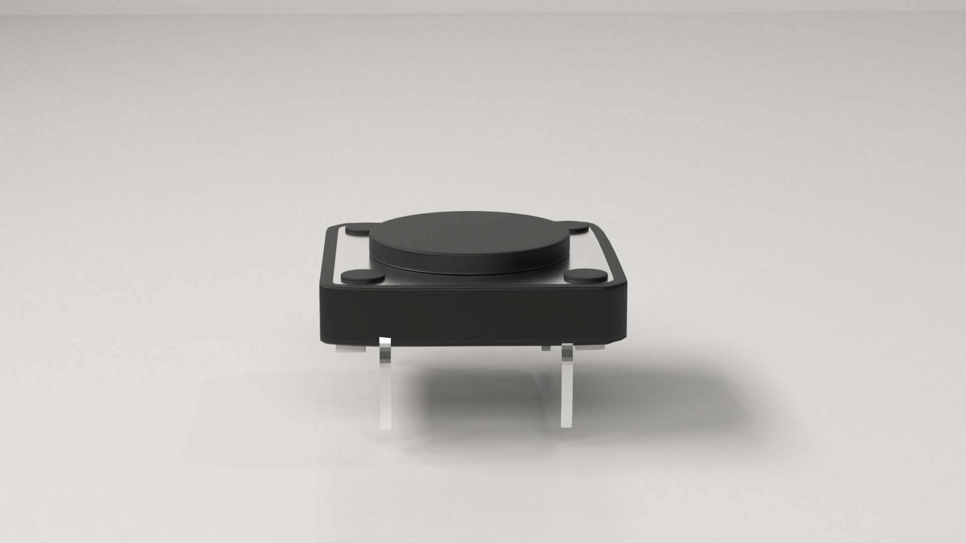 Electronic Push Button Switch 3D Model by unos