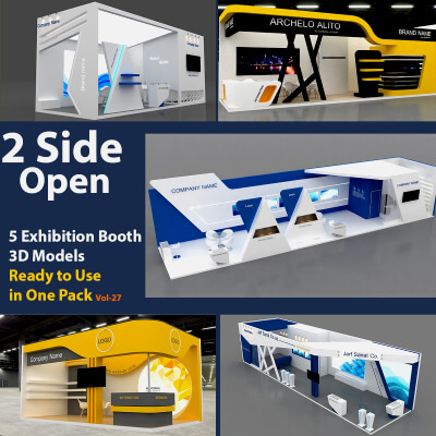 Collection27-2 Side 3D Model by unrealdeveloper