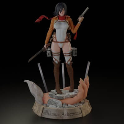 Attack On Titan - Mikasa Ackerman