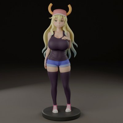 Kobayashi-san Chi No Maid Dragon - Lucoa