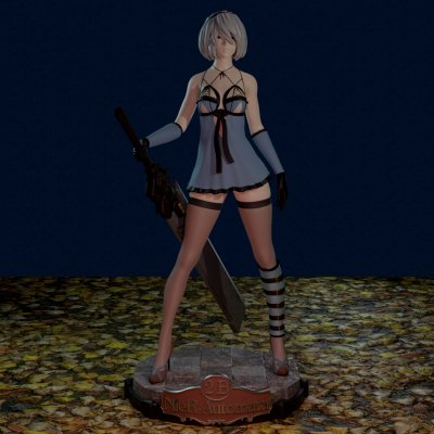 Nier Automata - 2B Kaine Suit