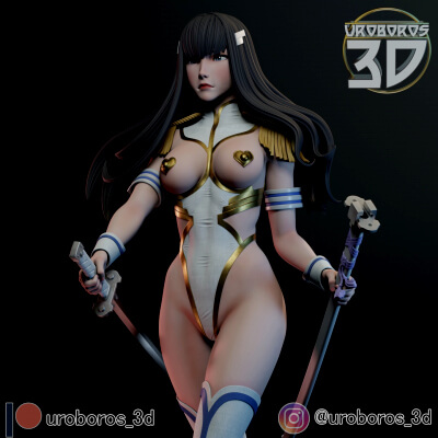 Satsuki Kiryuin - Kill La Kill by Uroboros3D