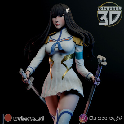 Satsuki Kiryuin - Kill La Kill by Uroboros3D