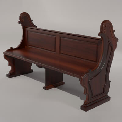Wooden Bench