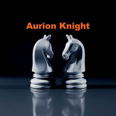 Aurion Knight Chess Piece 3d Printable Model