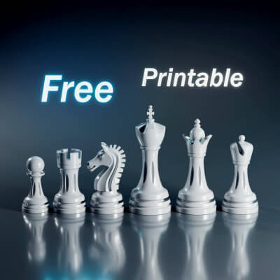 Free Chess Pieces Set