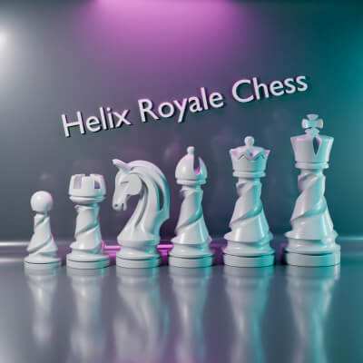 Helix Royale Chess Pieces