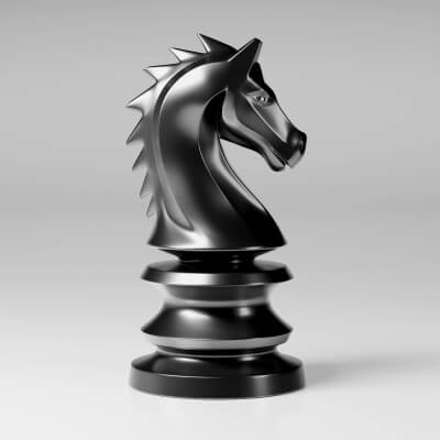Imperial Chess Knight Piece 3d Printable