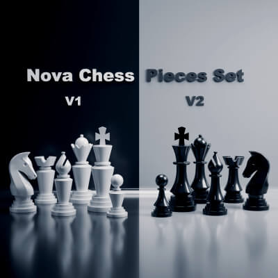 Nova Chess Pieces Set