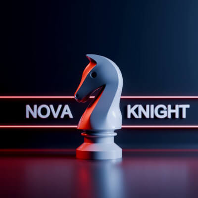 Nova Knight Chess Piece