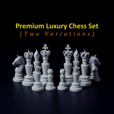 Premium Luxury Chess Set with Two Variations