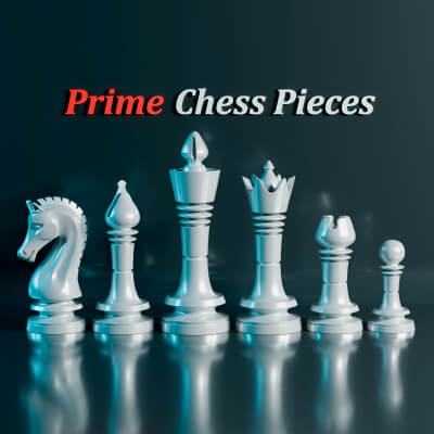 Prime Chess Pieces Set