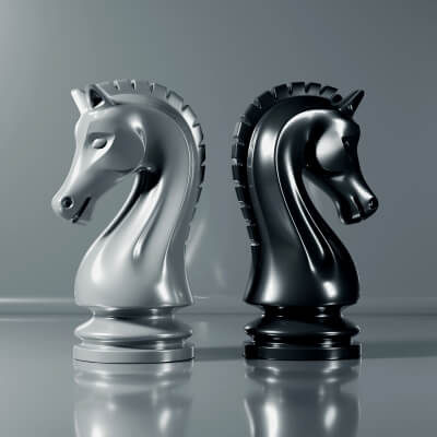 Simple Chess Knight Piece