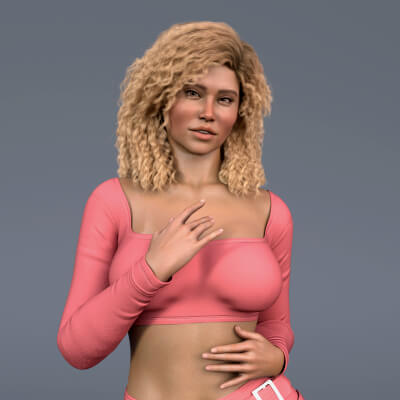 Eugenia for Genesis 9  8K Textures