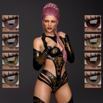 Nyasha for Genesis 8 Female by USB