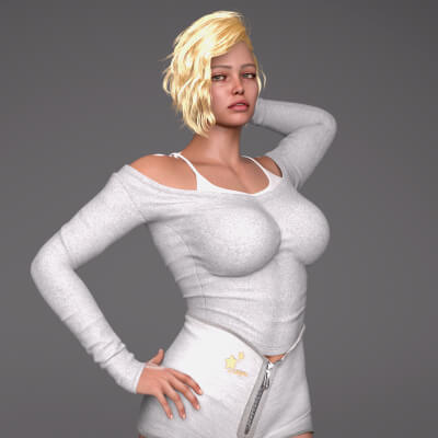 Ruby for Genesis 9  8K Textures