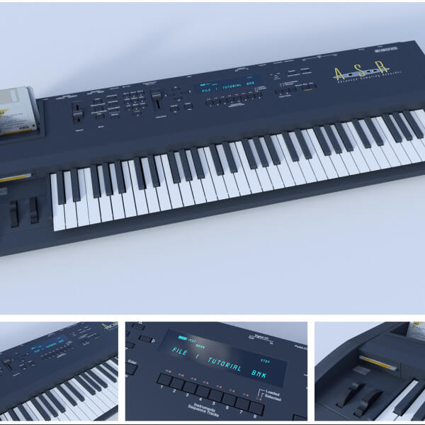 DTM・DAW ensoniq asr10 Ten City (SOS Jan 93)
