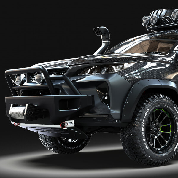Toyota Fortuner VRZ Adventure 3D Render, Digital Art by impulse99