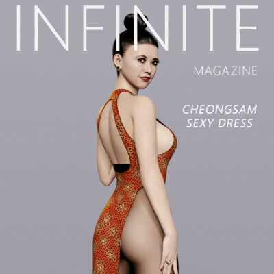 Cheongsam Sexy Dress for G8F and G8.1F
