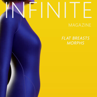 Flat Breasts Morph for Infinite Competition Swimsuit