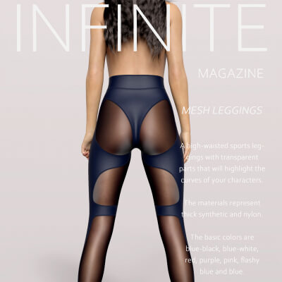 Mesh Leggings for G8F and G8.1F by V8Infinite