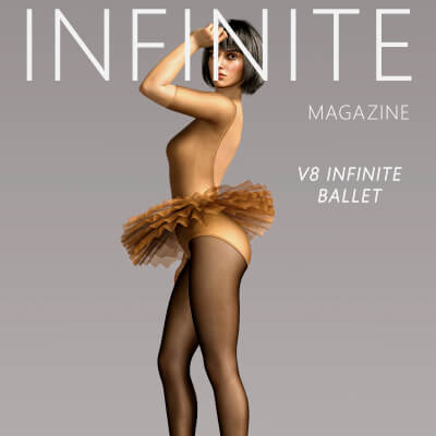 V8 Infinite Ballet Outfit for G8F and G8.1F