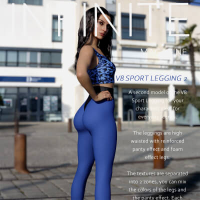 V8 Sport Legging 2 for G8F and G8.1F