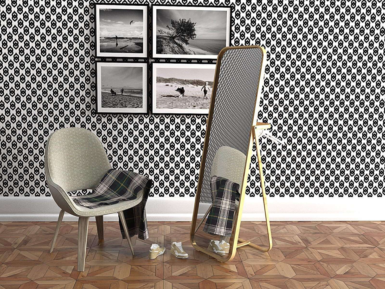 IKORNNES Floor Mirror 3D Model by vadimche