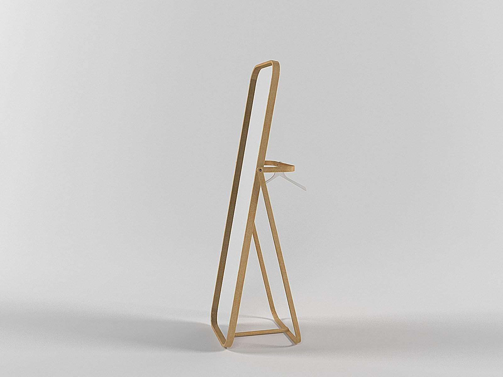 IKORNNES Floor Mirror 3D Model by vadimche