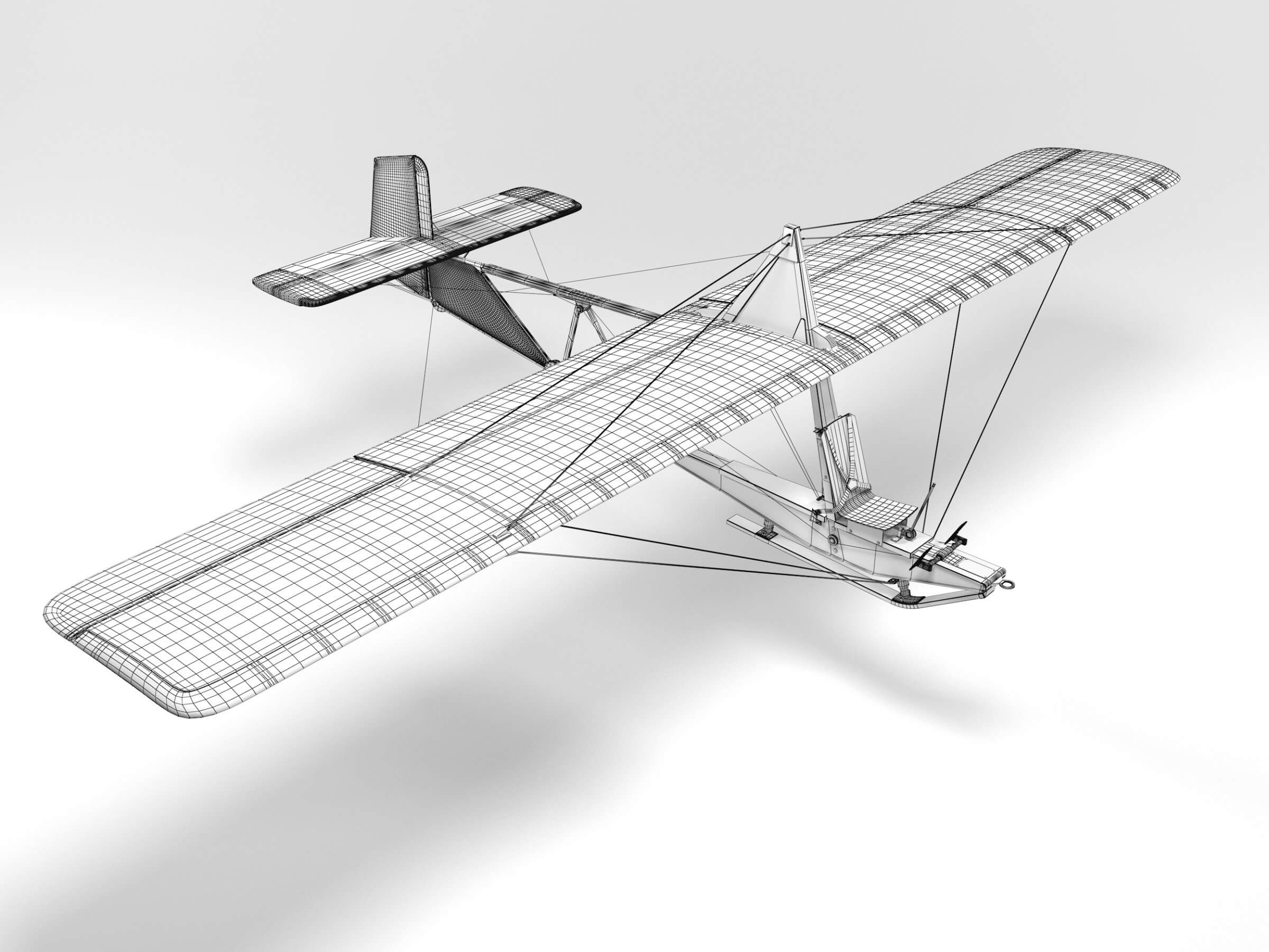 SG38 Glider 3D Model by vadimche