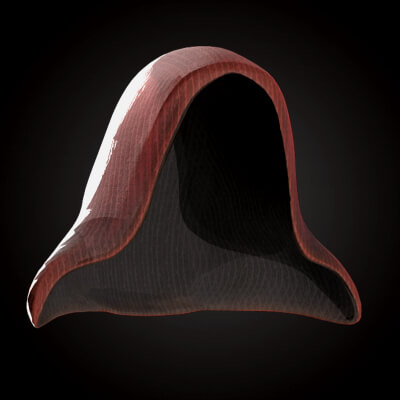 Assasin Hood 3 Rendered Images