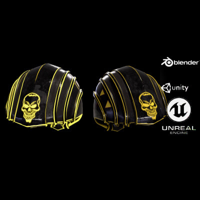 Biker Helmet