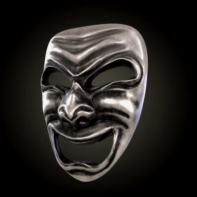 Clown Mask 3 4 Skins