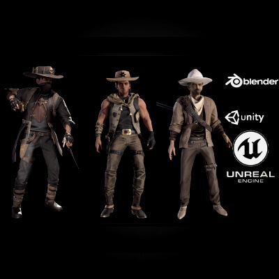 Cowboy Characters Pack
