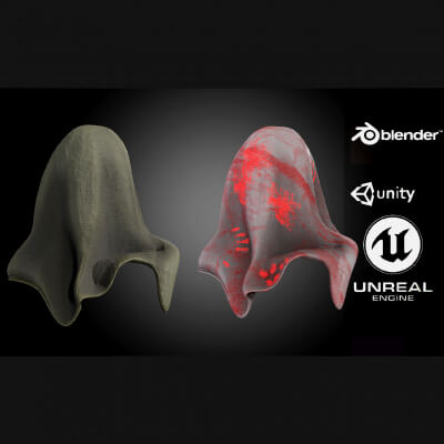 Creepy Draped Cloth
