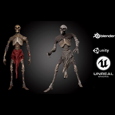 Creepy Skeleton