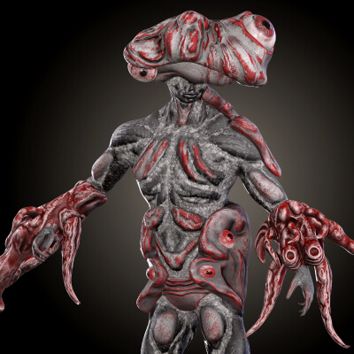 Fearful Creature Character Images