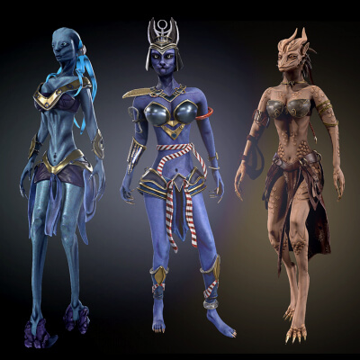 Female Creatures Mini Pack