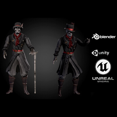 Gentleman Skeleton