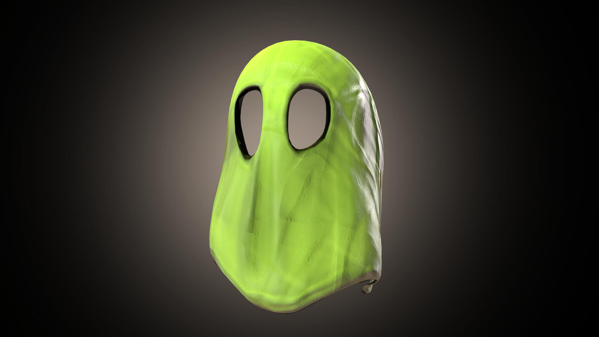 Ghost Mask (4 Skins) 3D Model by Valeria Miller