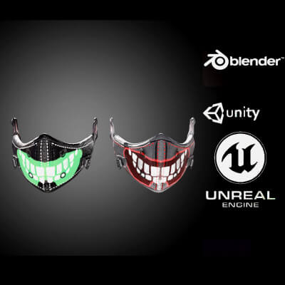 Horror Mouth Mask