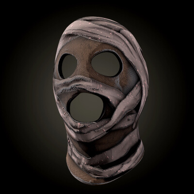 Mummy Mask 4 Skins